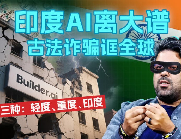 印度AI离大谱,古法诈骗诓全球
