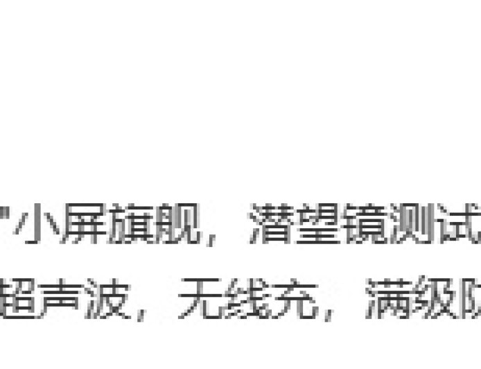 消息称某厂标准版新机配备 6.3 英寸小屏、3D 超声波，预计为 vivo X300