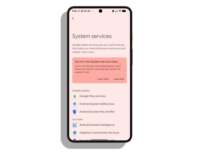 Android 本月将上线新功能，确保谷歌核心服务始终最新