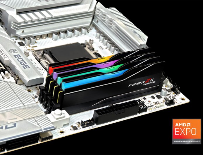 芝奇率先开卖 4×64GB DDR5-6000 CL32 大容量超频 U-DIMM 内存套装