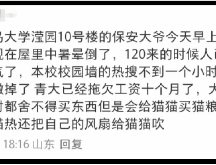 感动全校的宿管大爷猝死后，更荒诞的事情发生了