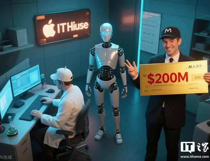 苹果 AI 模型最高主管“庞若鸣”被挖角，消息称 Meta 开出 2 亿美元薪酬方案