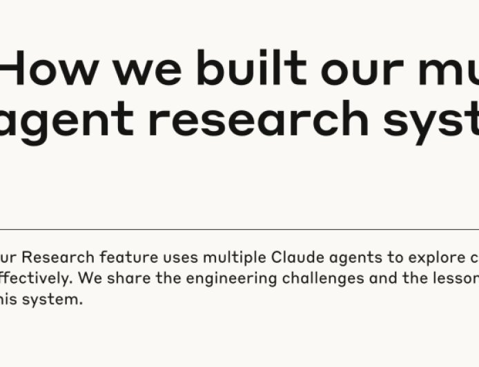 Claude 团队大揭秘：如何调动多智能体搞深度搜索