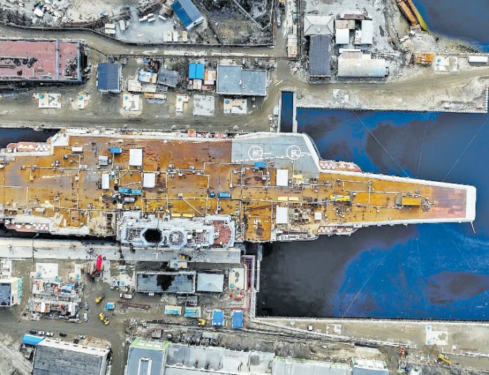 技术物理老化经费严重不足，俄唯一航母或退役？