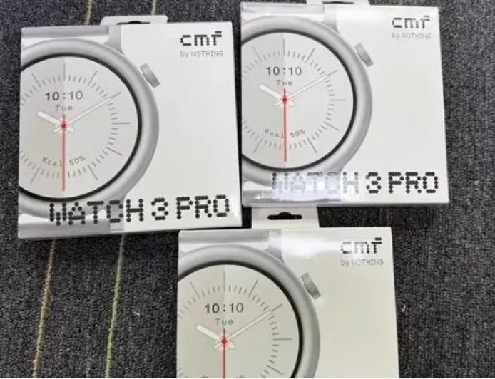 CMF by Nothing Watch 3 Pro 智能手表包装曝光:满电续航 13 天