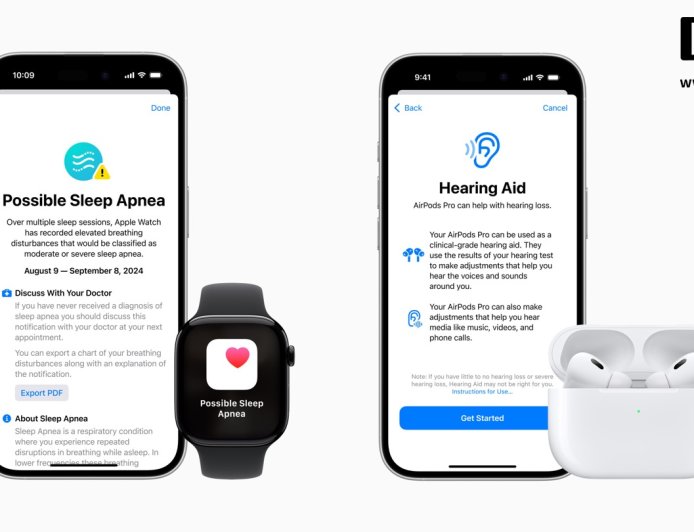 苹果 AirPods Pro 2 耳机助听器 / Apple Watch 手表“睡眠呼吸暂停检测”功能在更多市场推出