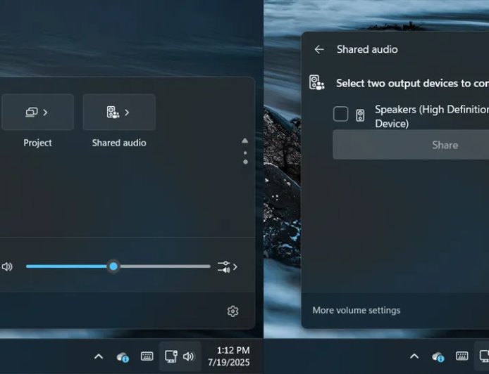微软 Win11 测试“共享音频”功能：支持同时在多个设备上输出音频