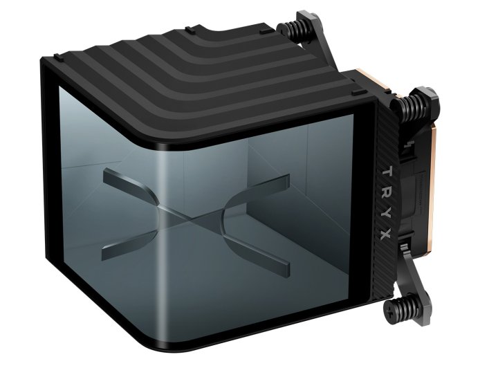 TRYX 展域 WB 处理器分体式水冷头上线，OLED 曲屏 + VRM 风扇