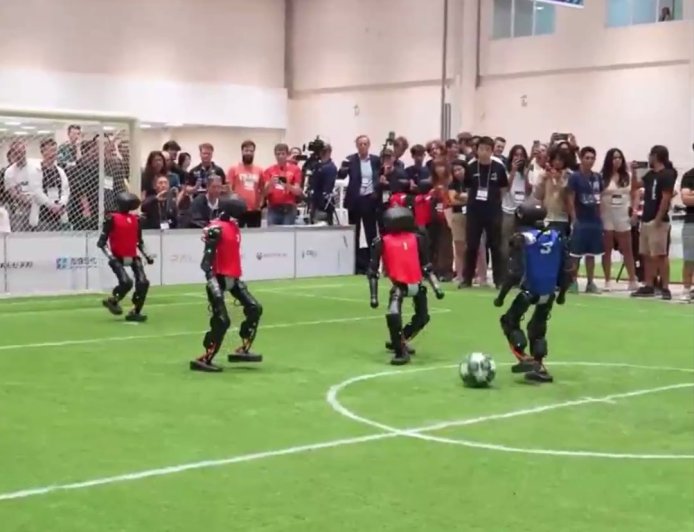 创造历史！中国战队首次夺得机器人足球世界杯 RoboCup 人形组冠军