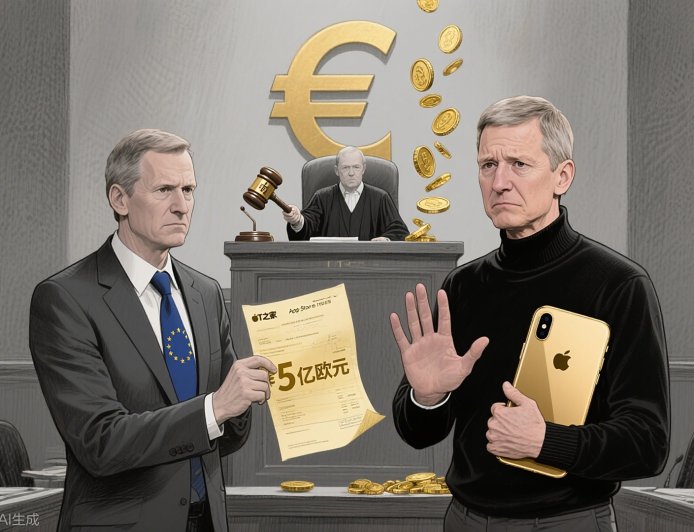 苹果 App Store 规则和抽成调整被曝将获欧盟批准，避免每日 5000 万欧元罚款