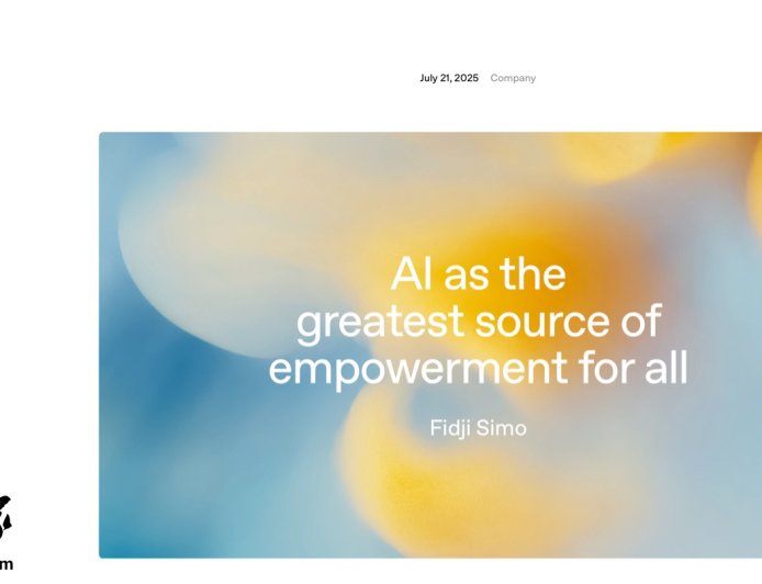 OpenAI 应用部门换帅，前 Facebook App 负责人 Fidji Simo 掌舵