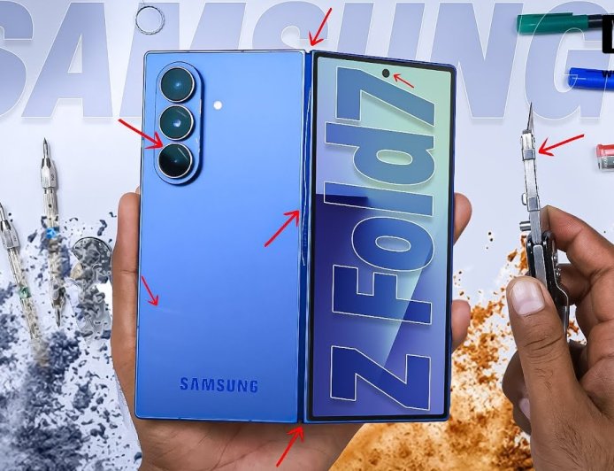 测试证明三星 Galaxy Z Fold7 折叠屏手机很结实:冰冻、浸水、摔落均无大碍