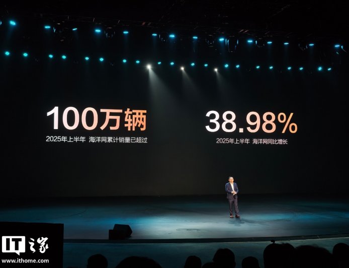 比亚迪海洋网累计销量突破 520 万辆,拥有两大百万销量车型
