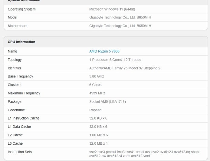 国产高端 GPU“砺算 G100”现身 Geekbench，OpenCL 跑分超越英伟达 RTX 4060 约 10%