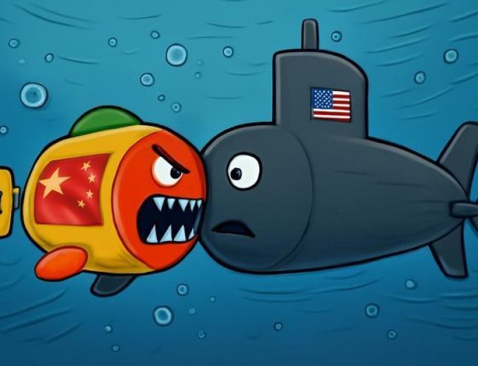 中国无人潜航器高效收集美国潜艇数据，美海军情报局紧急分析对策