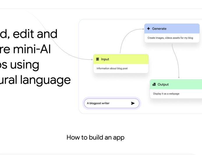 谷歌加入“AI 编程”战局：开测神秘工具“Opal”，几句话就能生成网页应用