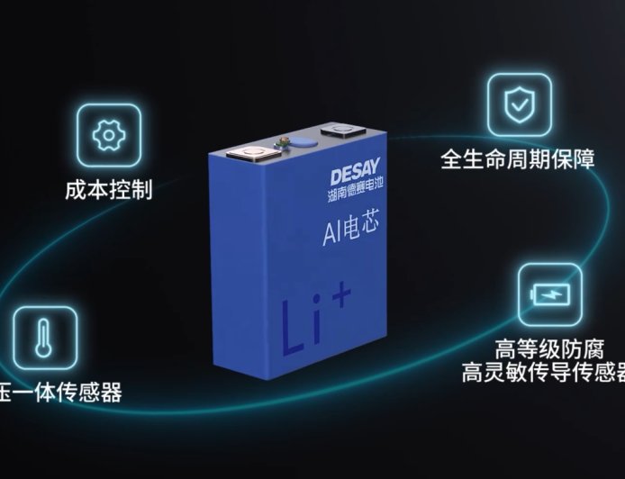 全球首款主动安全 AI 电芯量产，德赛电池自主研发