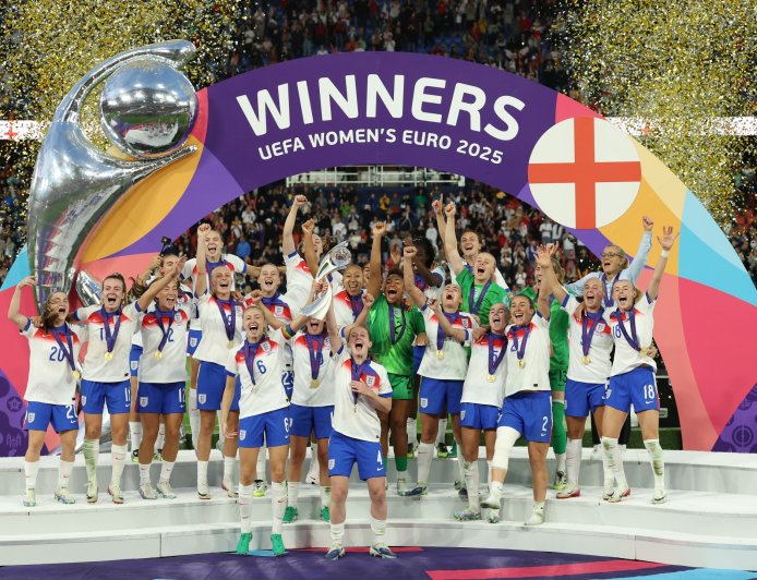 英格兰在点球大战中击败西班牙，赢得2025年欧洲女足锦标赛决赛