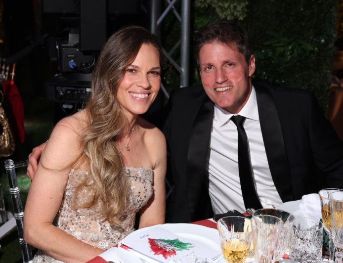 Hilary Swank Has Glam Date Night With Husband Philip for Her 51st Birthday