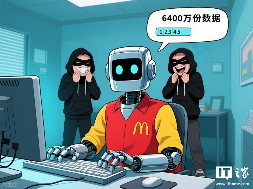 麦当劳 AI 招聘工具被曝存在特大安全漏洞:密码“123456”即可访问超 6000 万申请者数据