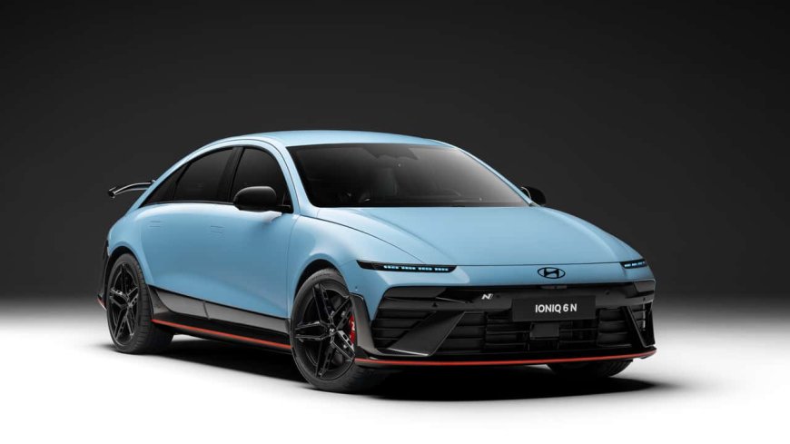现代全新高性能电动汽车 Ioniq 6 N 问世:能模拟换挡漂移,还有模拟声浪