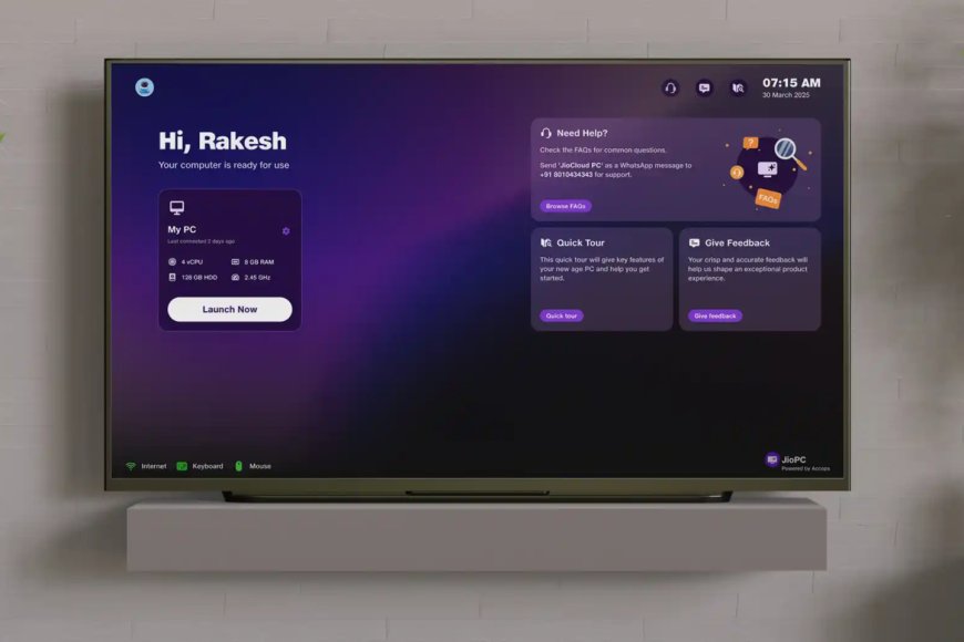 印度 Jio 面向机顶盒用户推出云端 PC,目标让有电视的家庭“用上电脑”