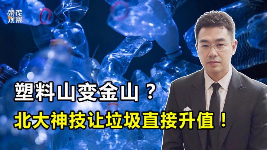 塑料山变金山?北大神技让垃圾直接升值