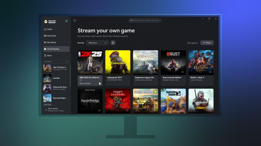 微软宣布向 Xbox Insider 用户开放 PC 云串流功能,需订阅 Ultimate 会员