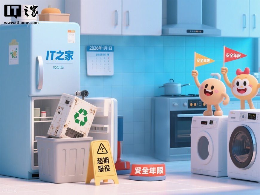 家用电器安全使用年限和再生利用国家标准修订发布:明确标注产品的使用年限,不得低于主要(零)部件的“三包”期限