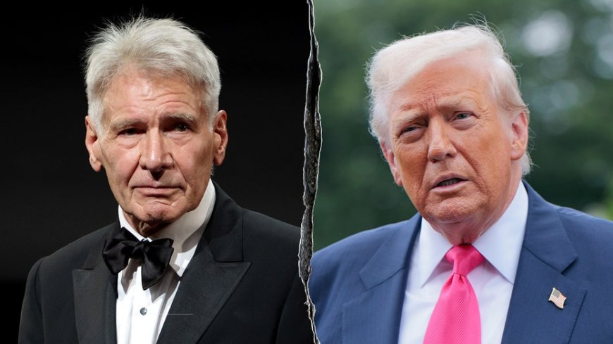 Harrison Ford laments 'rich get richer and poor get poorer' in critique of Trump presidency