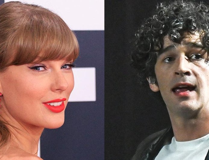 Matty Healy's Mom Cries On Son's Shoulders After Taylor Swift Shade