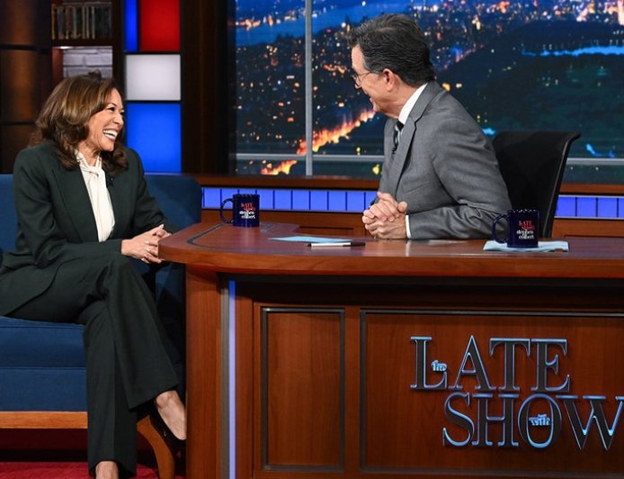 Colbert fails to ask Harris about Biden decline, avoids her involvement in Trump's '60 Minutes' lawsuit