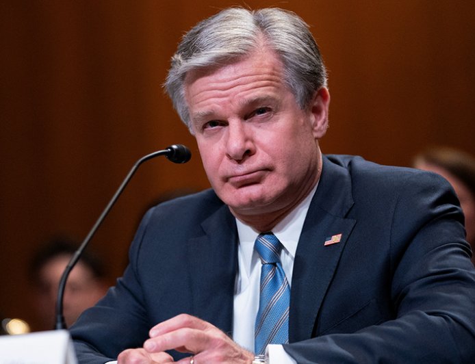 Christopher Wray referred to DOJ over claims he misled lawmakers on Catholic memo, China probes