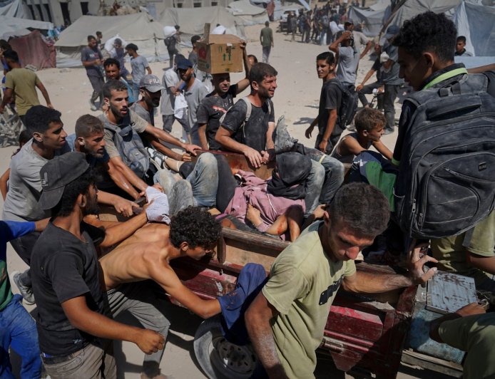 以色列”蓄意制造大屠杀” 加沙更多巴勒斯坦人死于饥饿