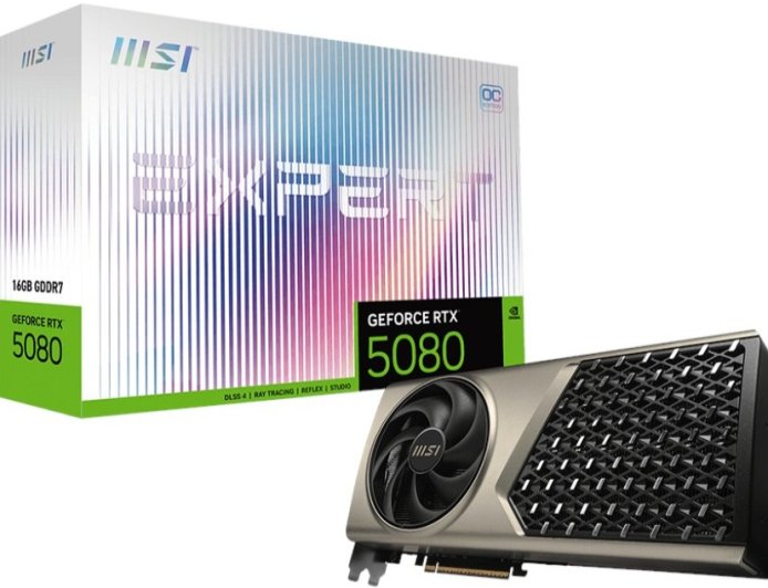 微星首款 RTX 50 大神显卡 RTX 5080 16G EXPERT 发布,1399.99 美元