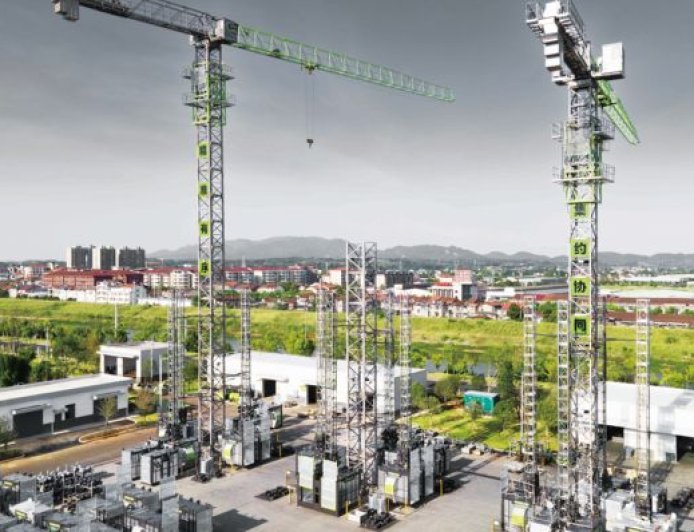 每18分钟下线一台，实探全球最大塔机工厂 | 碳访