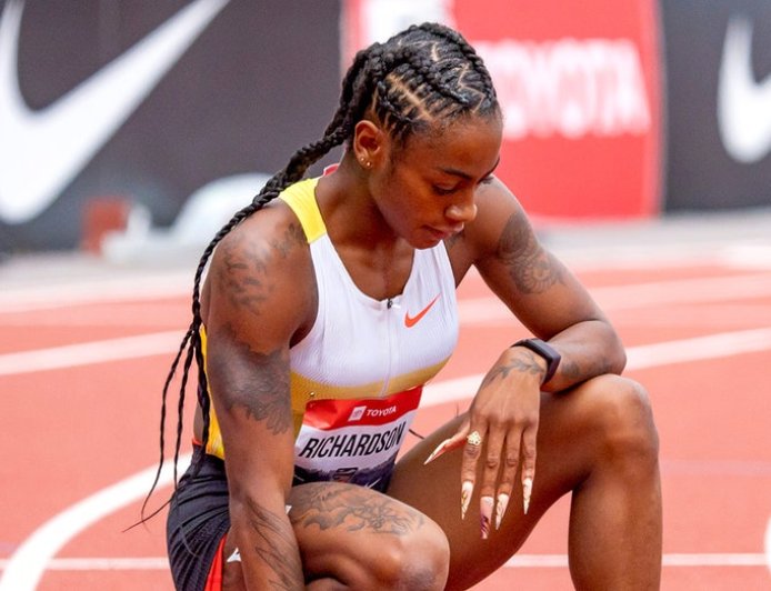 Sha'Carri Richardson's rough week ends with stunning 200-meter miss at US track and field championships