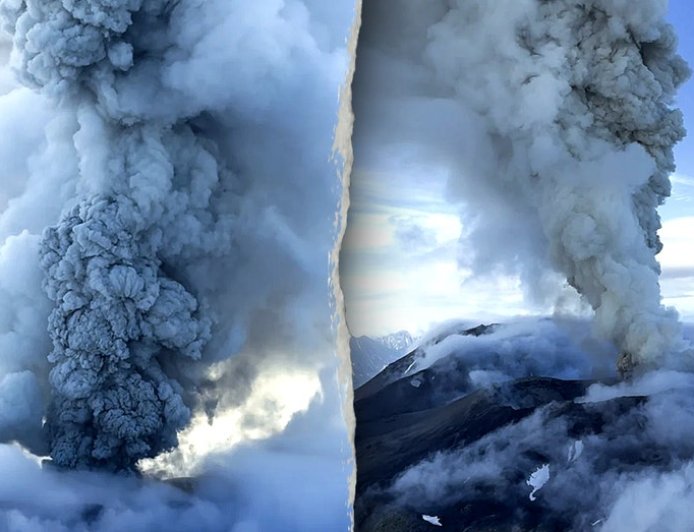 Russian volcano erupts for first time in centuries after massive earthquake strikes Kamchatka Peninsula