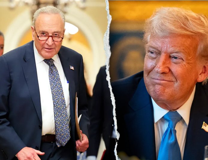 Trump accuses Senate Democrats of using nominee confirmations as leverage for funding deals