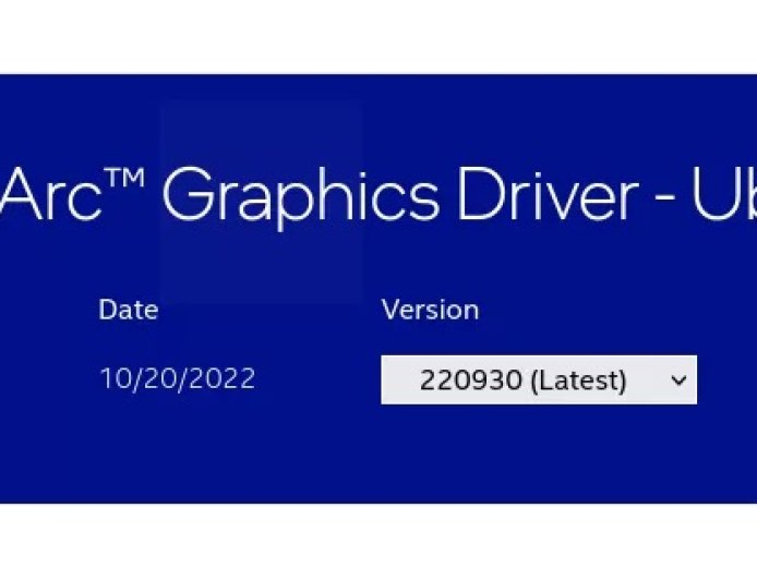 Intel发布适用于Ubuntu 22.04 LTS的DG2/Alchemist图形驱动程序包