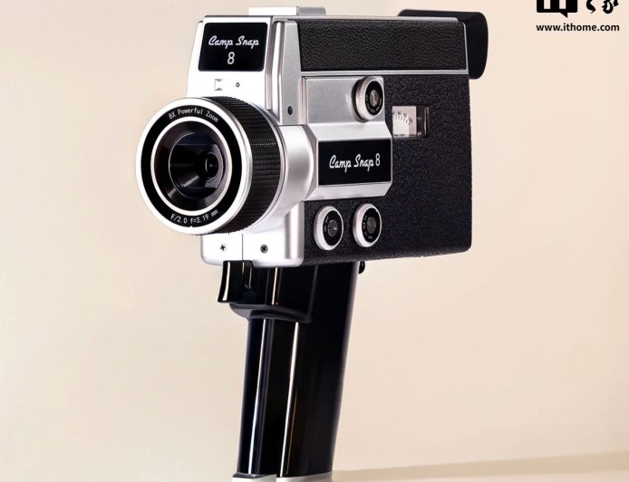 致敬柯达 Super 8：初创公司推出 Camp Snap CS-8 复古风格手持“电影机”