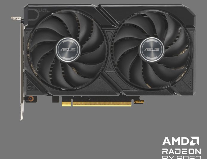 华硕 Dual Radeon RX 9060 显卡上线,确认 2990MHz 默认 GPU 加速频率