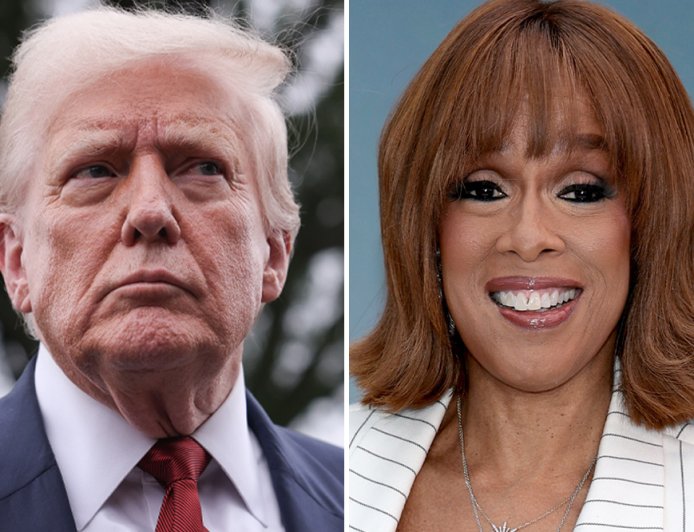 Trump Bashes Gayle King and Shares Report That Her CBS Future Is ‘Murky’: ‘Gayle’s Career Is Over… No Talent, No Ratings, No Strength!’
