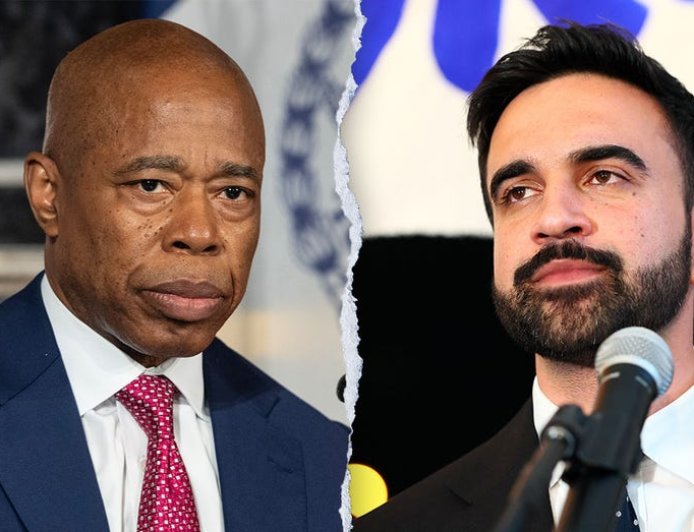 Adams asks 'where was' Mamdani at previous NYPD funerals