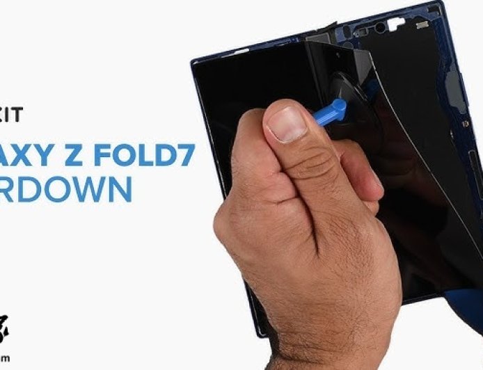 iFixit 拆解三星 Galaxy Z Fold7：折叠屏维修难度大，可维修性仅 3 分