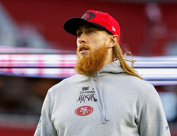 49ers' George Kittle jokes he 'considered retirement' after NFL memo bans substance he uses for gameday boost
