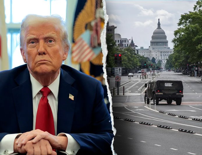 WATCH: Trump hints he will federalize DC soon, bring in National Guard after ‘Big Balls’ attack
