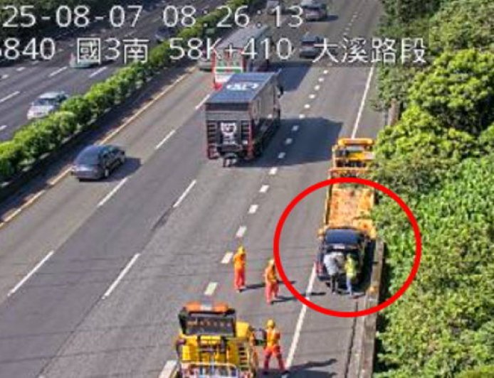 快訊／上班快改道！　國3回堵8公里
