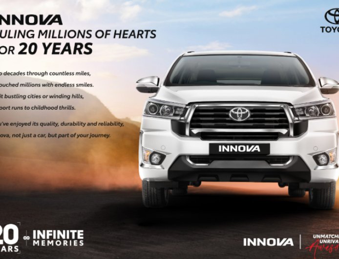 「TOYOTA INNOVA」越賣越夯印度賣破120萬輛！銷售20年破紀錄