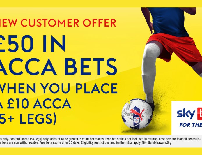 Leicester v Sheffield Wednesday betting offer: Place a £10 acca and get £50 in acca bets with Sky Bet